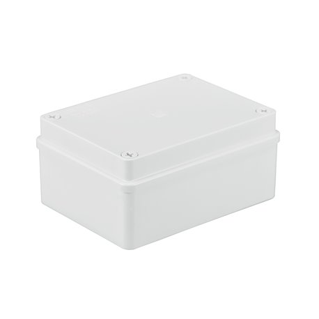 Puszka instalacyjna hermetyczna S-BOX 150x110x70, bez dławików,IP65, biała