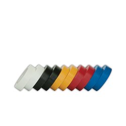 Taśma izolacyjna PCV 15mm/10m, kolorowa (czarna, biała, czerwona, żółta, niebieska - opakowanie 10szt.)